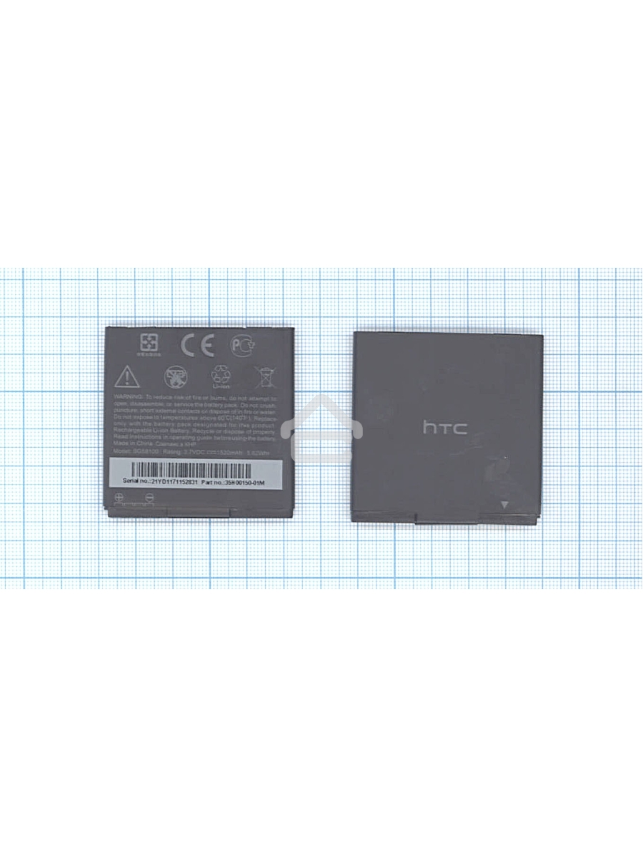 Аккумуляторная батарея BG58100 для HTC Sensation 4G G143.7 V 5.62Wh