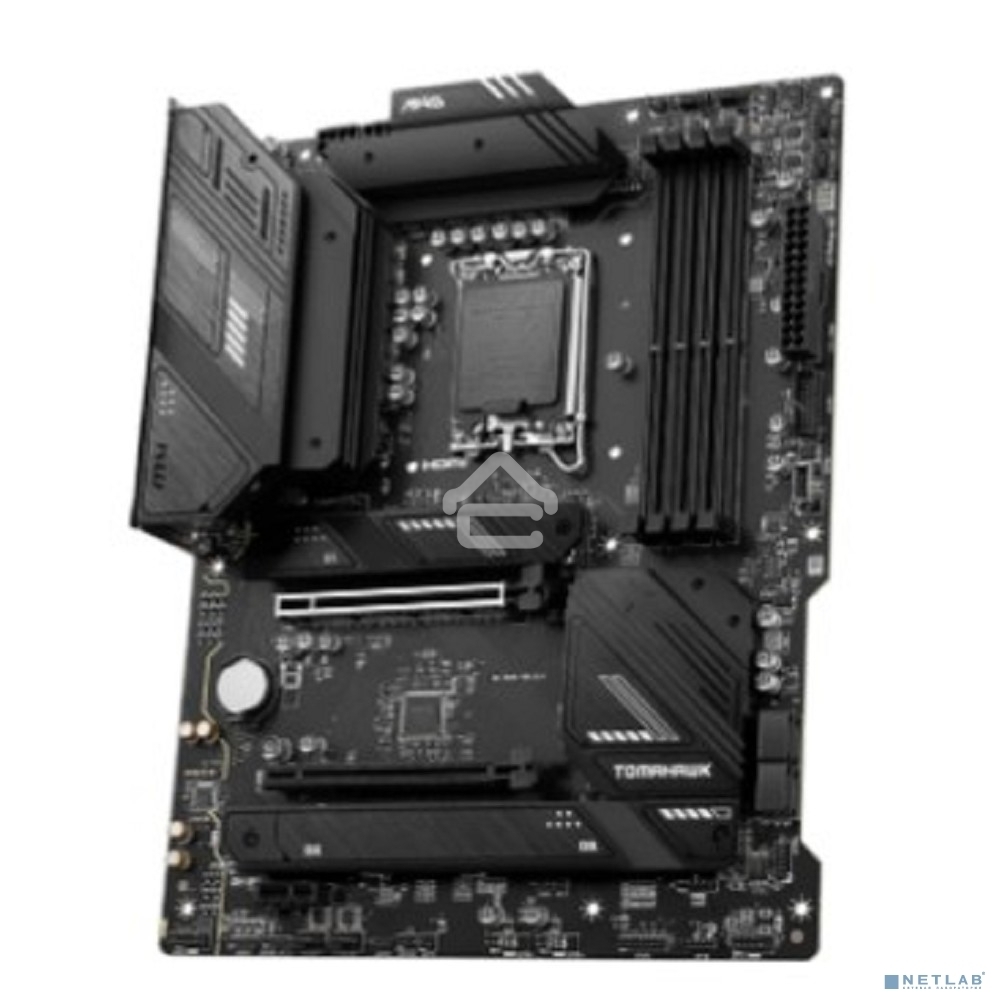 Материнская плата MSI MAG B760 TOMAHAWK WIFI, LGA 1700, Intel B760, 4xDDR5, 4xSATA, 3xM.2, 1xPCI-E 3.0 x4, 1xPCI-E 5.0 x16, 1xHDMI, 1xDP, 1xUSB Type-C, 1x2.5Gb LAN, 4xUSB-A 2.0, 4xUSB-A 3.2 Gen 2, 5x3.5 мм, 7.1, Standard-ATX
