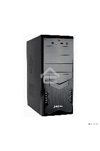 Компьютерный корпус Miditower Exegate CP-601 Black, ATX, <CP500W, 80mm>, 2*USB, Audio