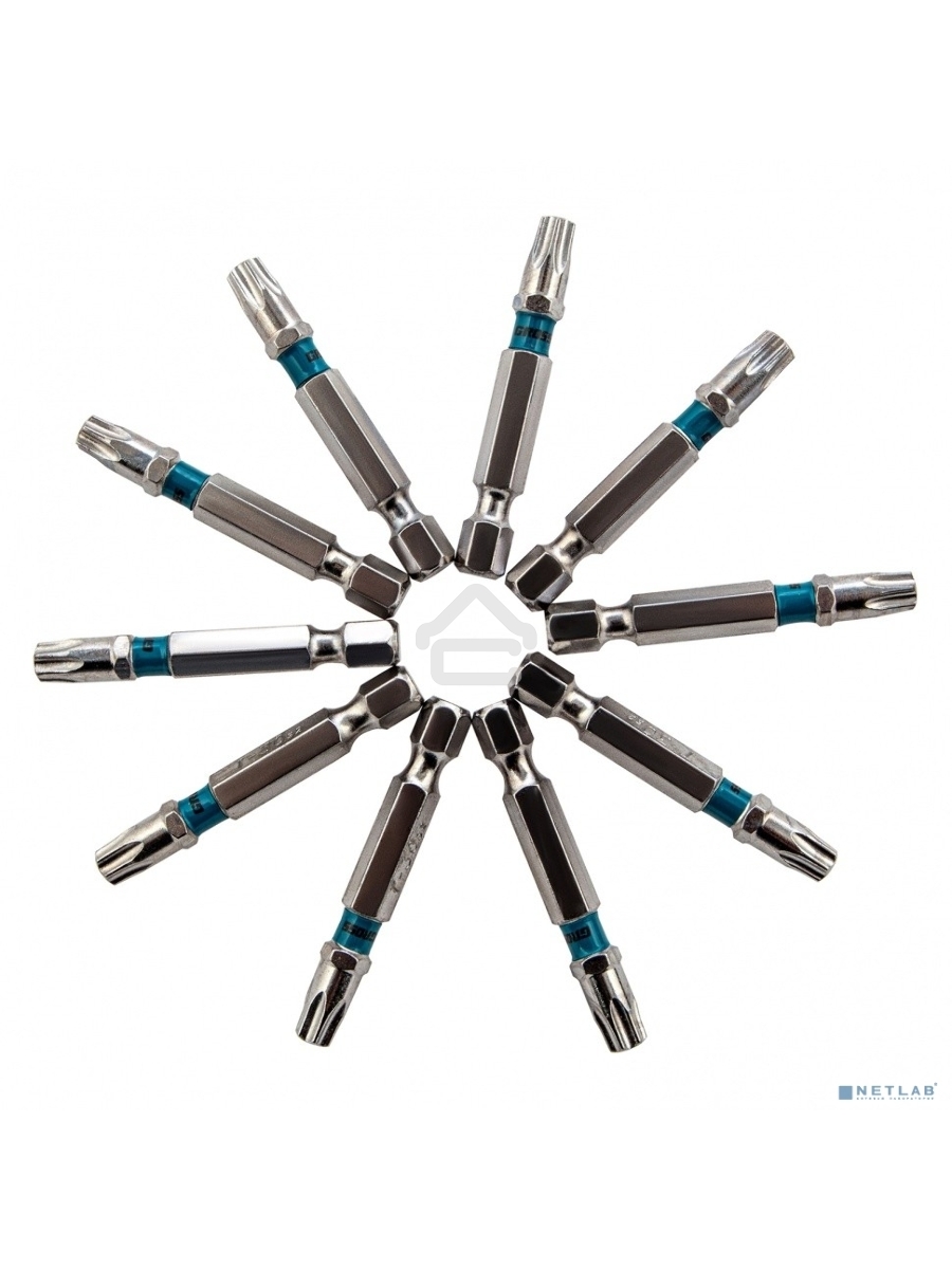 Набор бит TORX 30х50, сталь S2, 10 шт. Gross