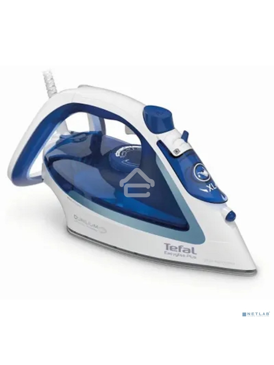 Утюг Tefal FV5715E0, 2200Вт, голубой/белый
