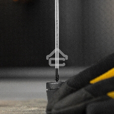 Отвертка Denzel PH0х75 мм, S2, 3к рукоятка