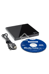 Оптический привод внешний DVD-RW LG GP57EB40 черный USB slim RTL