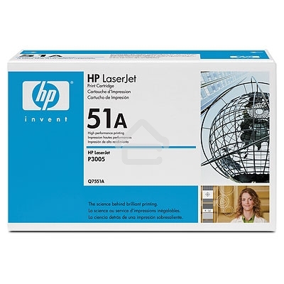 Картридж лазерный HP Q7551A черный для LJ P3005/M3035mfp/M3027mfp 6500 стр.