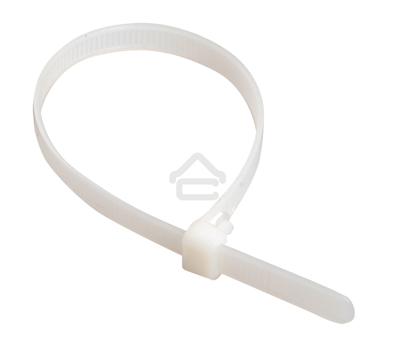 Хомут кабельный ИЭК UHH31-D076-500-100 7.6х500 нейл. белый (уп. 100 шт)