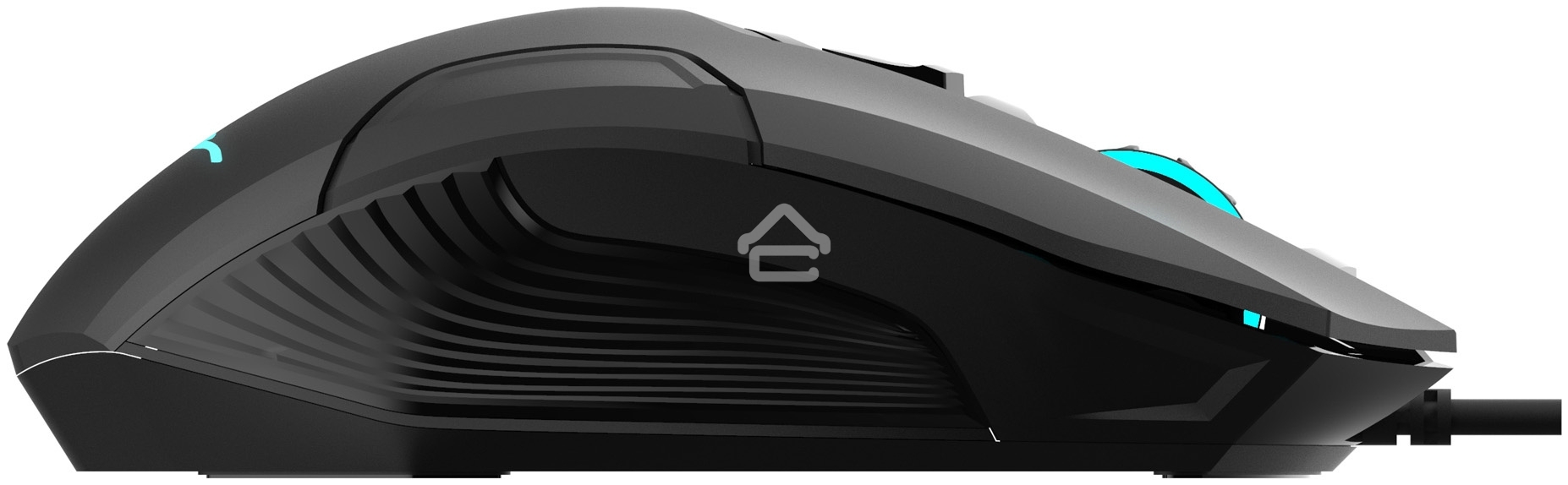 Мышь проводная Acer OMW170 черный, 3200 dpi, USB, кнопки - 6