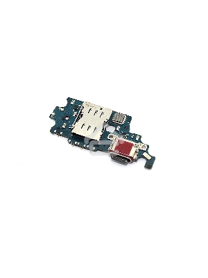 Нижняя палата (шлейф) с разъемом зарядки, разъемом SIM, микрофоном для Samsung Galaxy S21 G991