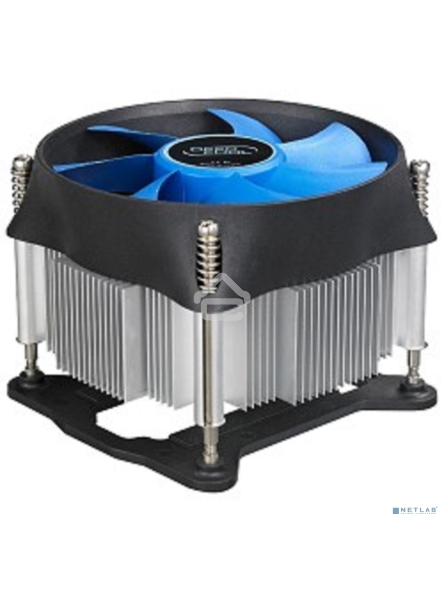 Кулер для процессора DEEPCOOL THETA 31 PWM черный/синий, 92 мм, алюминий/медь, 2400 об/мин, 32.5 дБ, 4 pin, 95 Вт, 60 мм