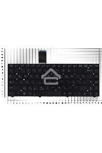 Клавиатура для ноутбука Asus K45A K45DE K45V K45V черная без рамки