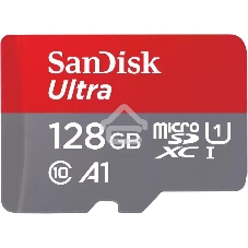Флеш карта microSD 128Gb SanDisk microSDXC Class 10 Ultra UHS-I A1 140Mb/s