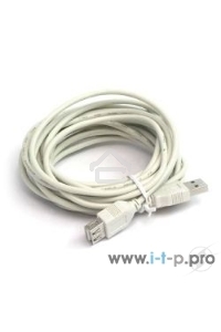 Кабель Gembird PRO CCP-USB2-AMAF-6 USB 2.0 кабель удлинительный 1.8м AM/AF  позол. контакты, пакет 