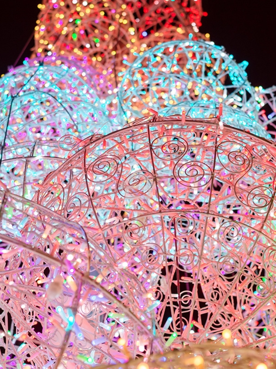 Гирлянда Нить 10м, 100 LED, цвет: RGB. свечение с динамикой  (при использовании контроллера), 230 В
