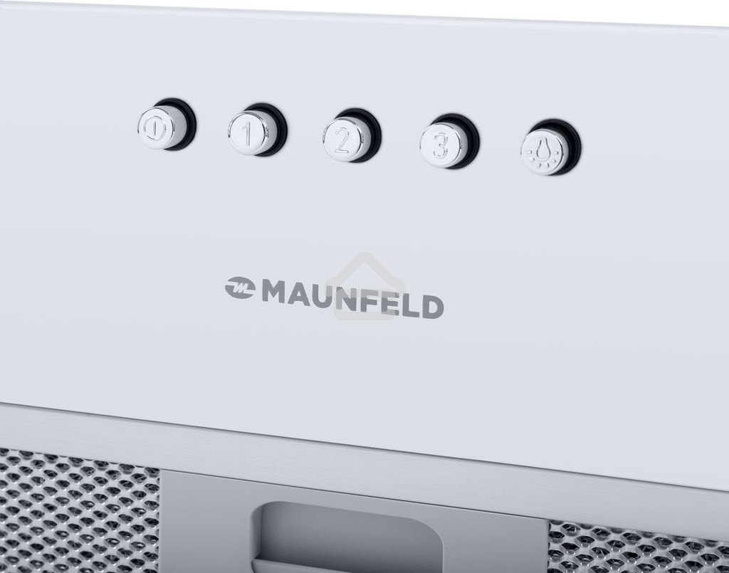 Вытяжка встраиваемая Maunfeld Crosby Power 50 белый, 50 см, 1050 куб. м/ч, 51.8 дБ