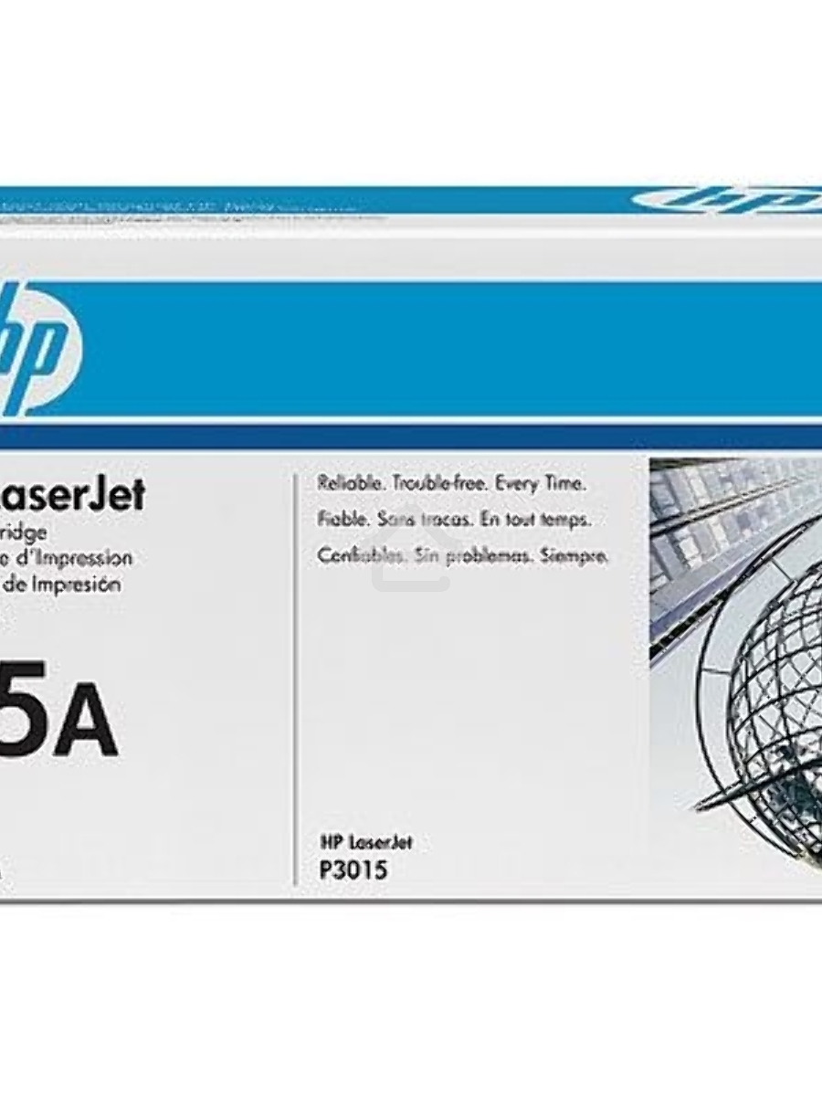 Картридж лазерный HP CE255A черный LJ P3015 (6000стр.)