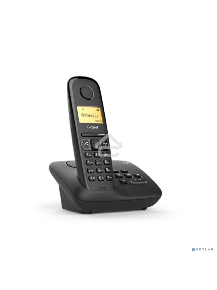 Радиотелефон Dect Gigaset A270A AM RUS черный автооветчик АОН