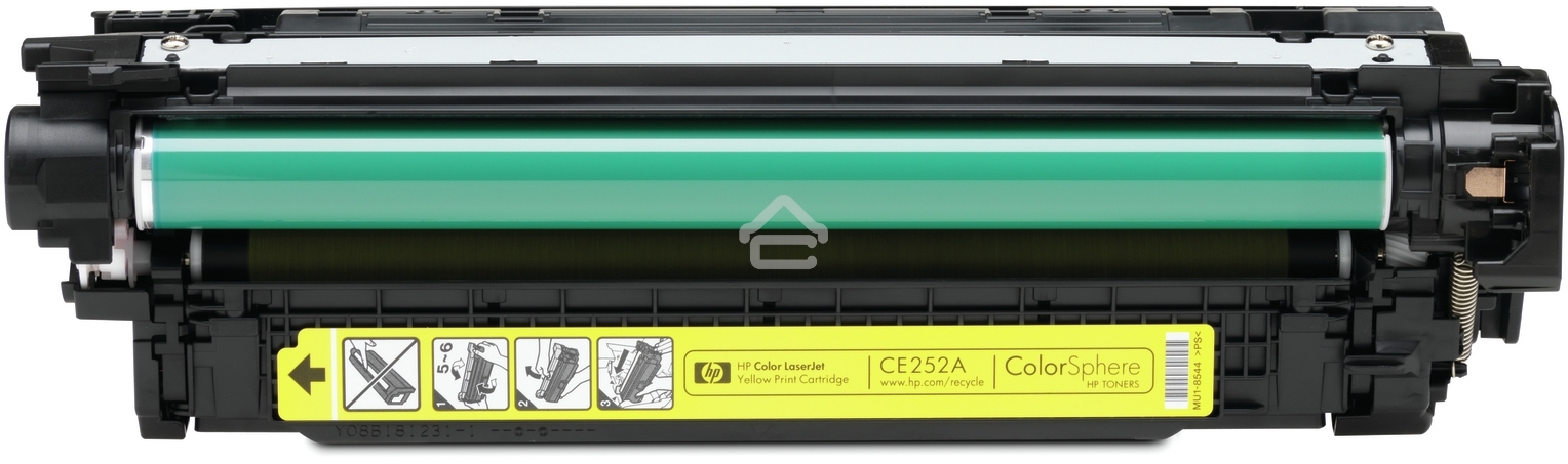 Картридж лазерный HP CE252A желтый для CLJ CM3530/CP3525 7000стр.