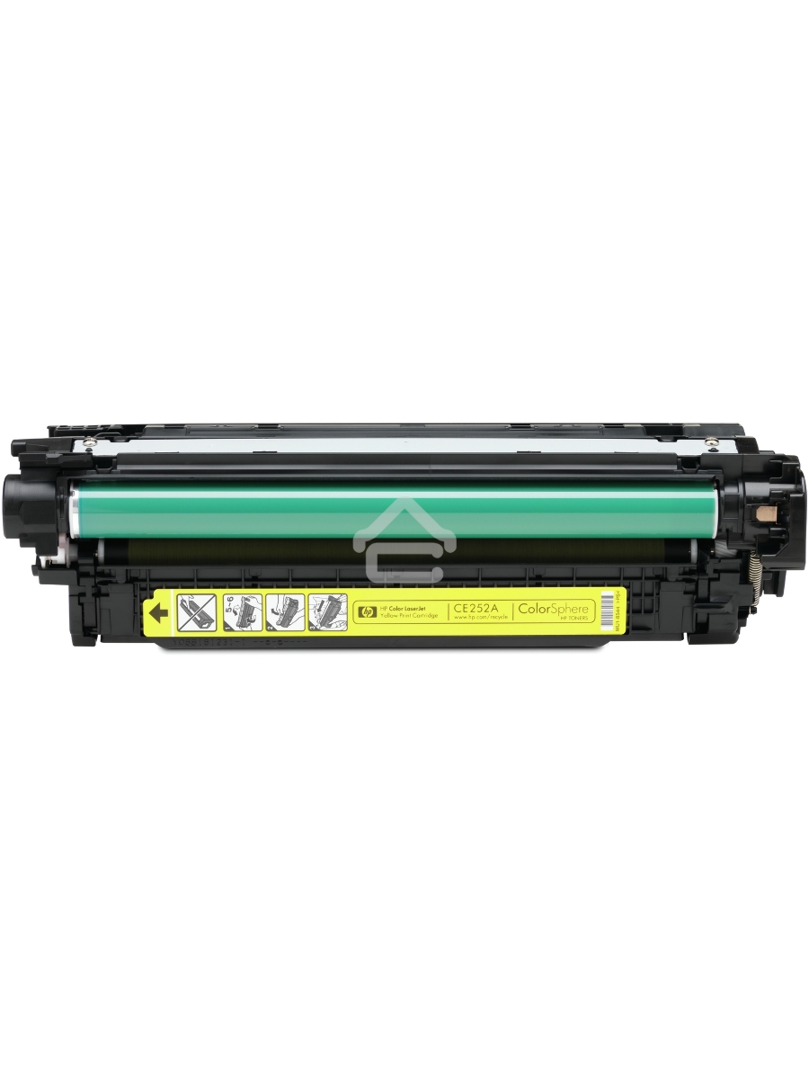 Картридж лазерный HP CE252A желтый для CLJ CM3530/CP3525 7000стр.