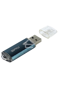 Флеш диск Silicon Power 64Gb Marvel M01 SP064GBUF3M01V1B USB3.0 синий