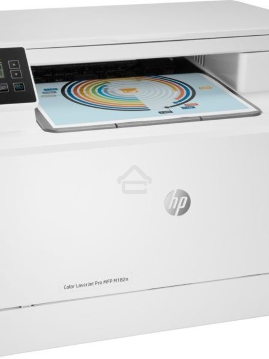 МФУ лазерный HP Color LaserJet Pro MFP M182n (7KW54A), A4, цветной, печ. до 16 стр/мин., 600 x 600 dpi (печать) 1200x1200dpi (скан.), USB, RJ-45, Air Print, Mopria