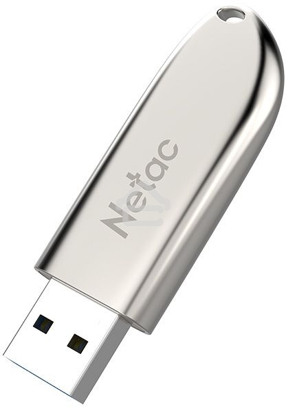 Флешка USB Netac U352 16Gb <NT03U352N-016G-30PN>, USB 3.0, с колпачком, металлическая