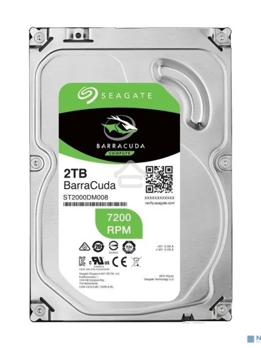 Жесткий диск Seagate Barracuda 2TB 7200RPMSATA6GB/S 256MB ST2000DM008