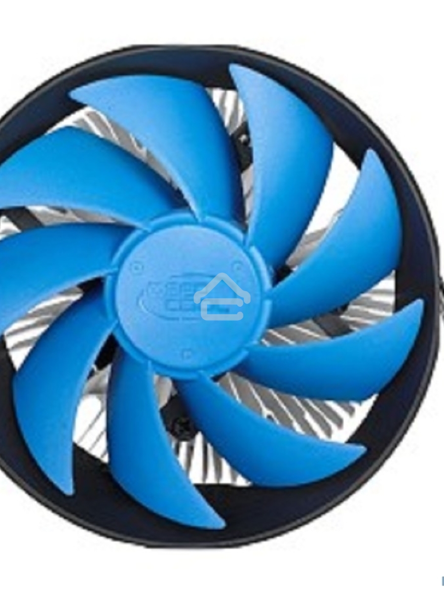Кулер для процессора DEEPCOOL GAMMA ARCHER синий, 120 мм, алюминий, 1600 об/мин, 26.1 дБ, 3 pin, 95 Вт, 65.5 мм