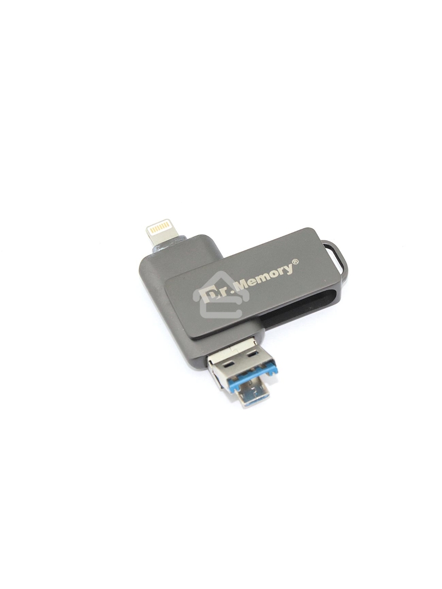 Флешка USB Dr. Memory 051 32Гб, USB 3.0, черный