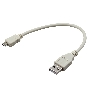Кабель Rexant (18-1162) Шнур micro USB (male) - USB-A (male) 0.2M