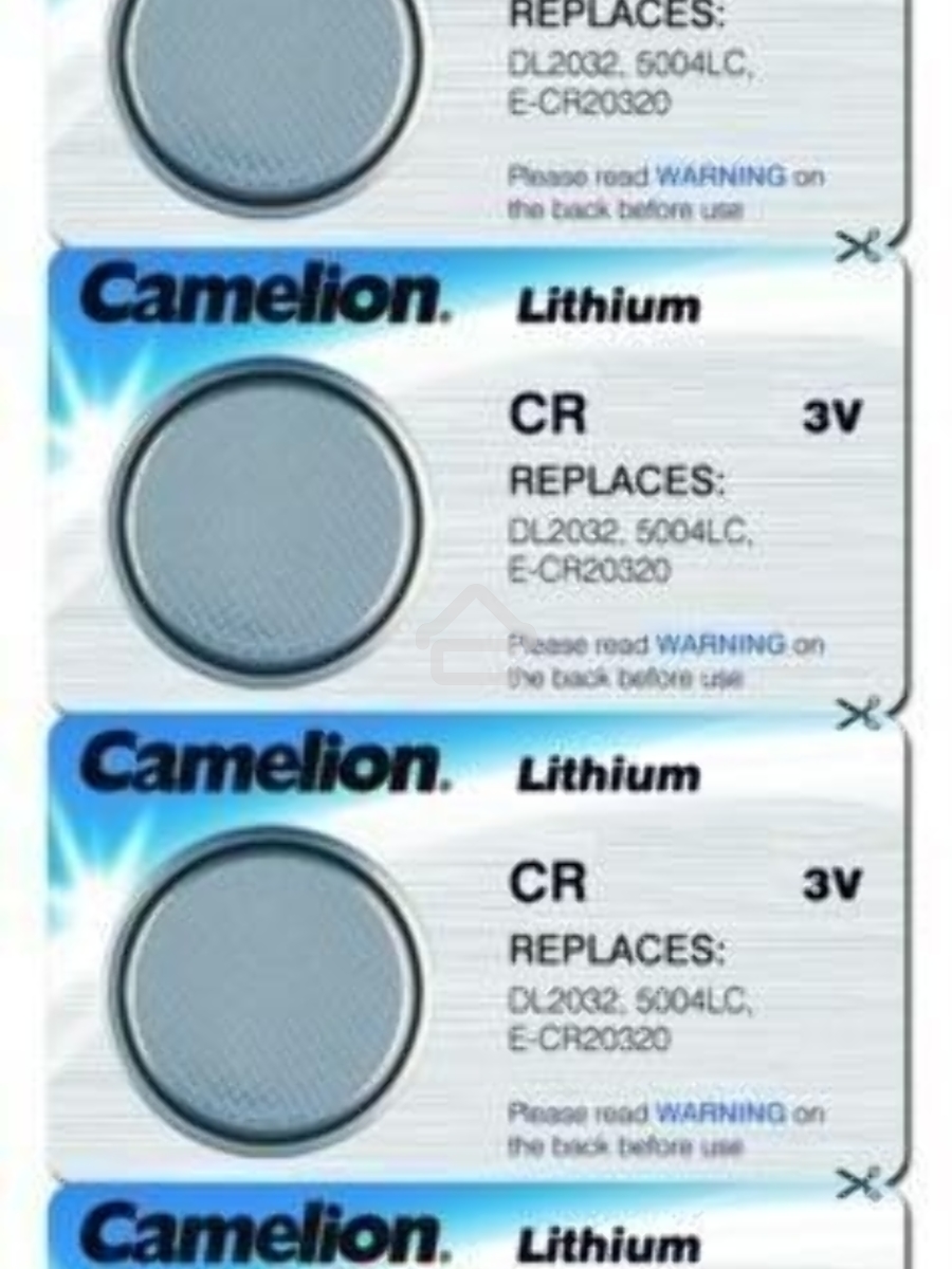 Элемент питания литиевый Camelion CR CR2032 BL-5 (блист.5шт)