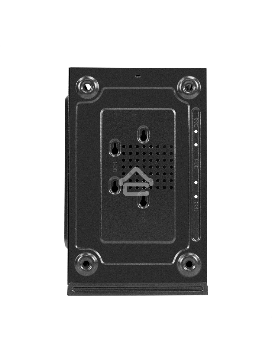 Корпус Minitower ExeGate BAA-403-AAA350 (mATX, БП AAA350 с вент. 8см, 2*USB, HD Audio, черный)