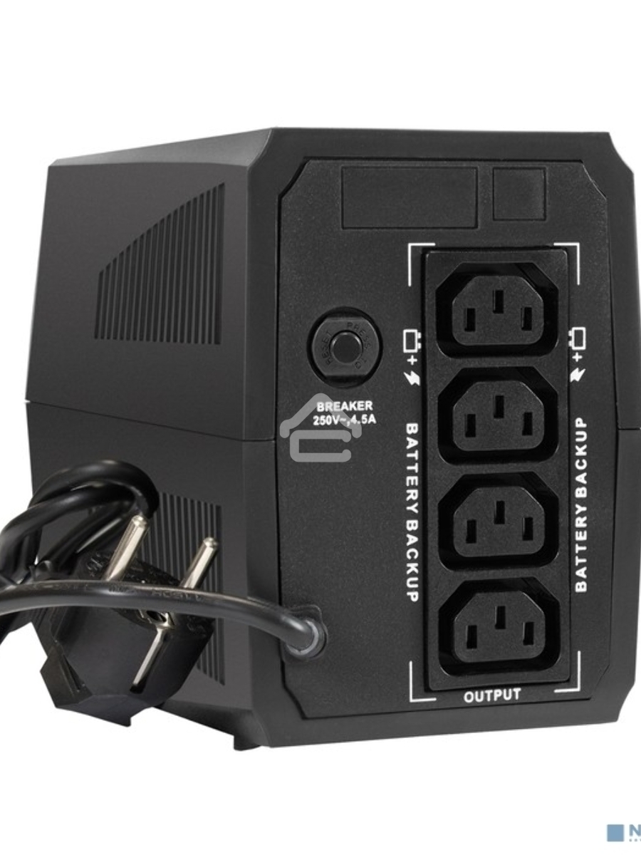 Источник бесперебойного питания ExeGate Power Back BNB-500.LED.4C13 <500VA/300W, LED, 4*C13, Black>