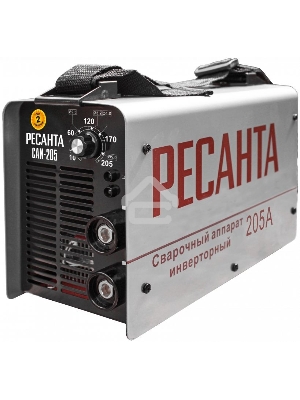 Сварочный аппарат Ресанта САИ205 инвертор ММА DC 7.3кВт