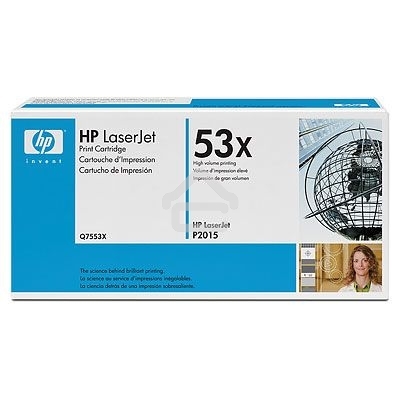 Картридж лазерный HP Q7553X черный для LaserJet P2015 7000 стр.