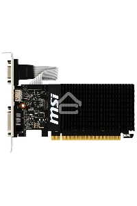 Видеокарта MSI PCI-E GT 710 2GD3H LP nVidia GeForce GT 710 2048Mb 64bit DDR3 954/1600 DVIx1/HDMIx1/CRTx1/HDCP Ret low profile