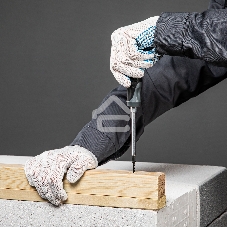 Перчатки трикотажные, с ПВХ точкой, 10 класс Россия