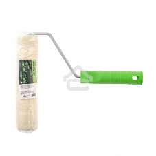 Валик велюр с ручкой Сибртех, 200 мм, ворс 5 мм, D 36 мм, D ручки - 6 мм