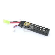 Портативный аккумулятор Li-Pol 11.1v 452096 2000mah разъем mini Tamiya plug