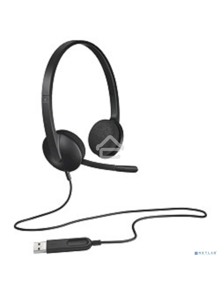 Гарнитура Logitech Headset H340 USB graphite