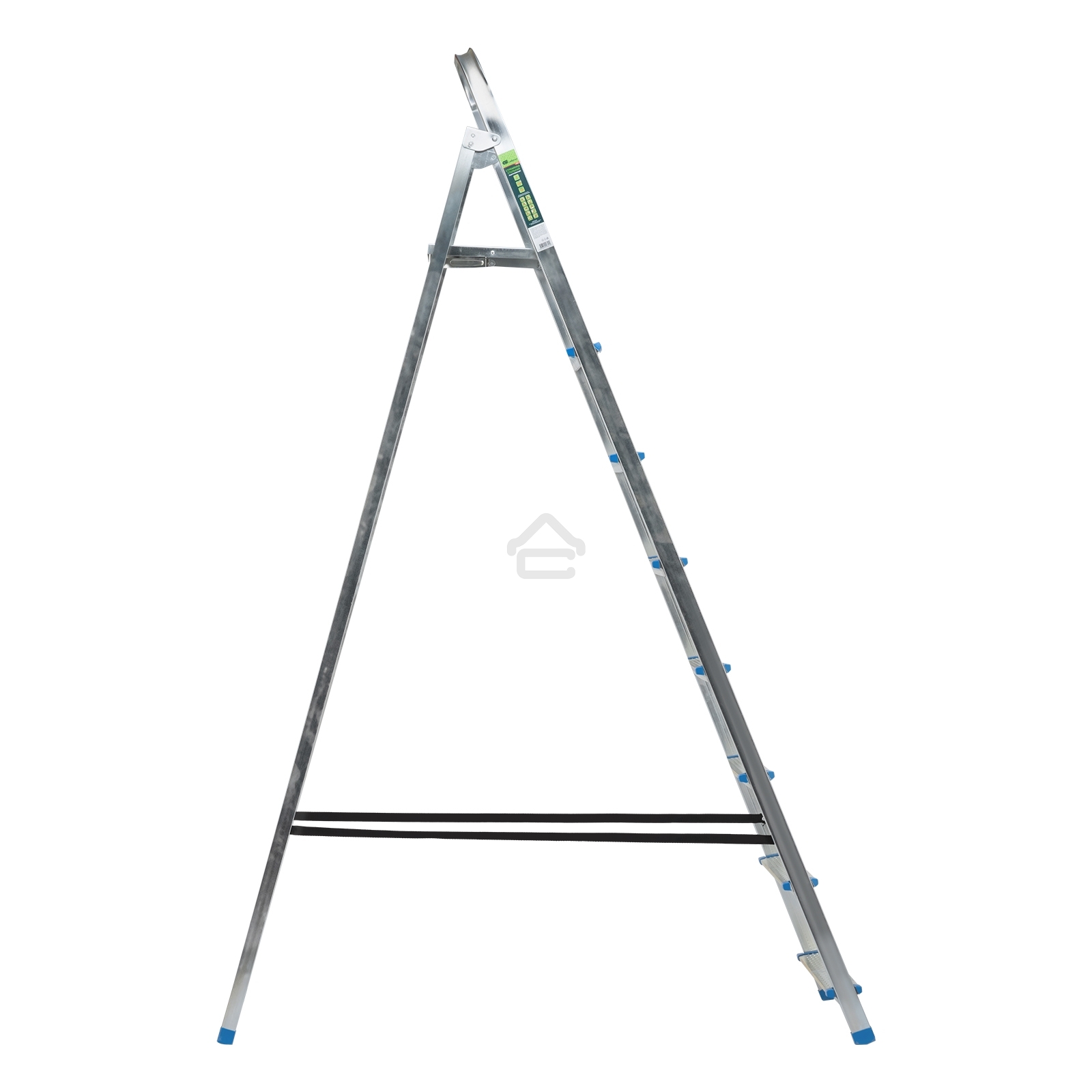 Стремянка Сибртех 8 ступеней, стальная, оцинкованная