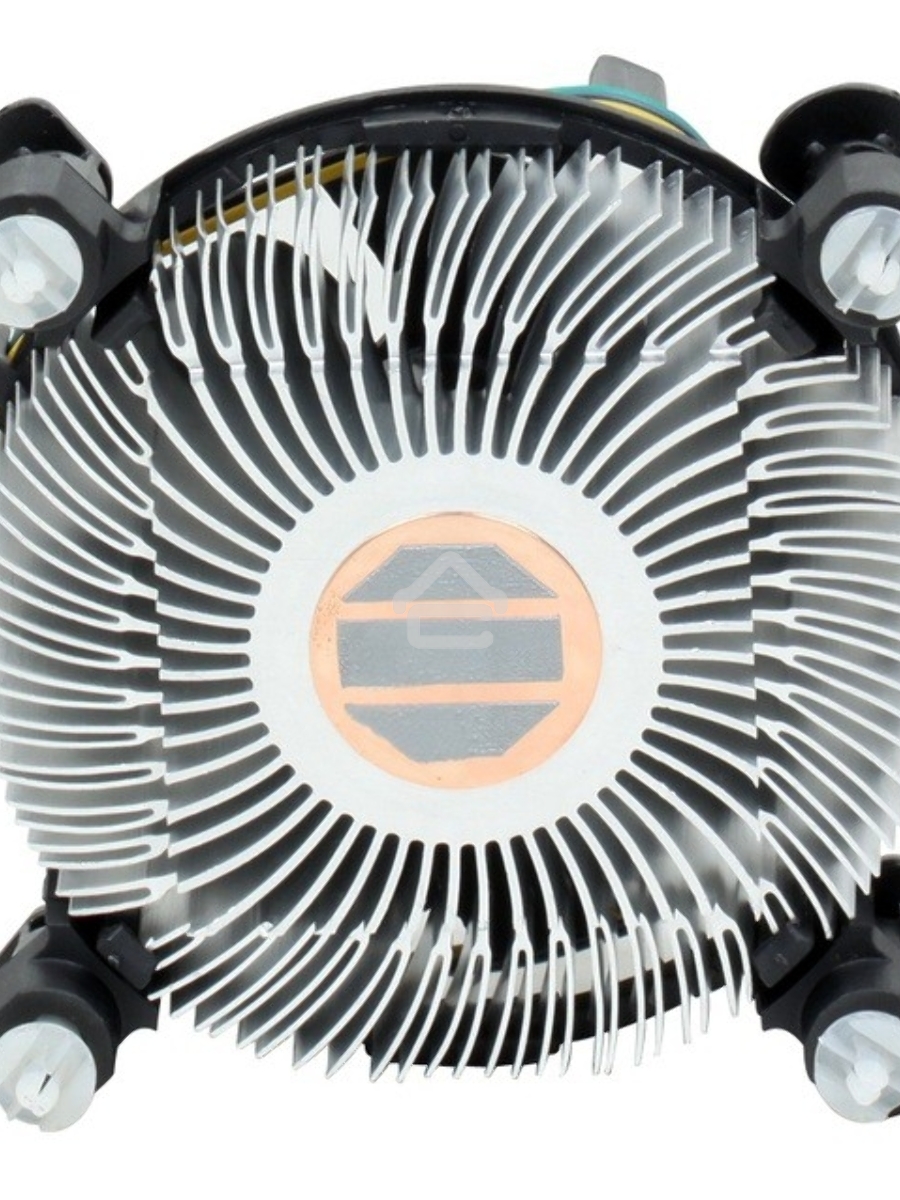 Кулер для процессора Intel Original E41759 серебристый 80мм алюминий 2800rpm 38db 4-pin 80W 45мм
