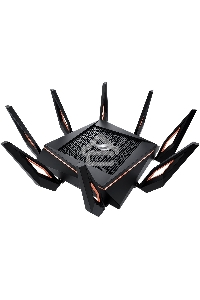Маршрутизатор ASUS GT-AX11000 Tri-band WiFi 6(802.11ax) Gaming Router –World's first 10 Gigabit Wi-Fi router with a quad-core processor, 2.5G gaming port, DFS band, wtfast, Adaptive QoS, AiMesh for mesh wifi system