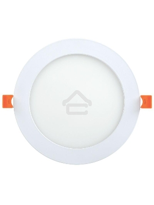 Светильник ДВО Iek LDVO0-1605-1-12-K02 1605 белый круг LED 12Вт 4000K IP20 {алюм. корпус, диам 170 мм}