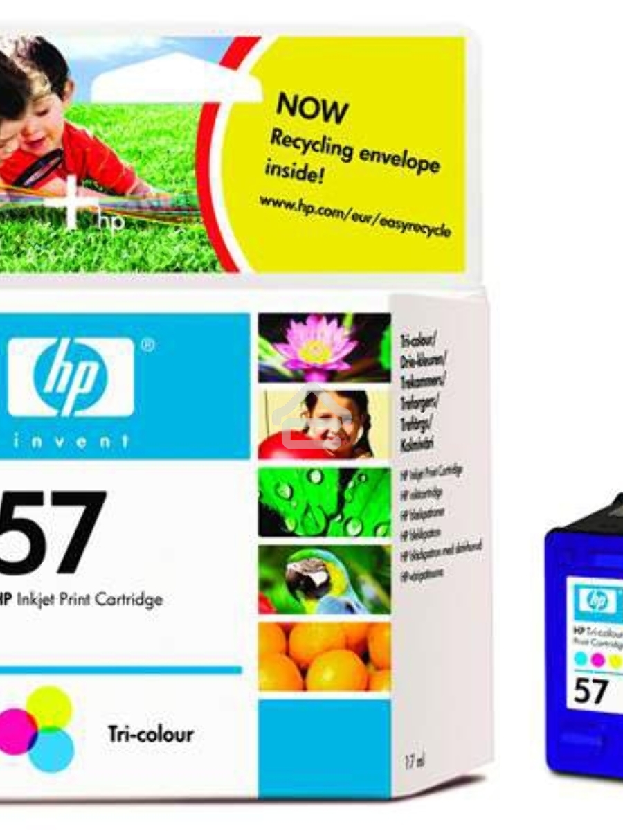Картридж струйный HP №57 C6657AE многоцветный для HP DJ5550/450/PS 100/130/230/7150/7350/7550 (500стр.)