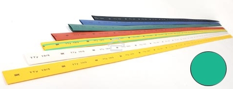 Трубка термоусадочная ТТУ 3/1.5 зел. 1м ИЭК UDRS-D3-1-K06