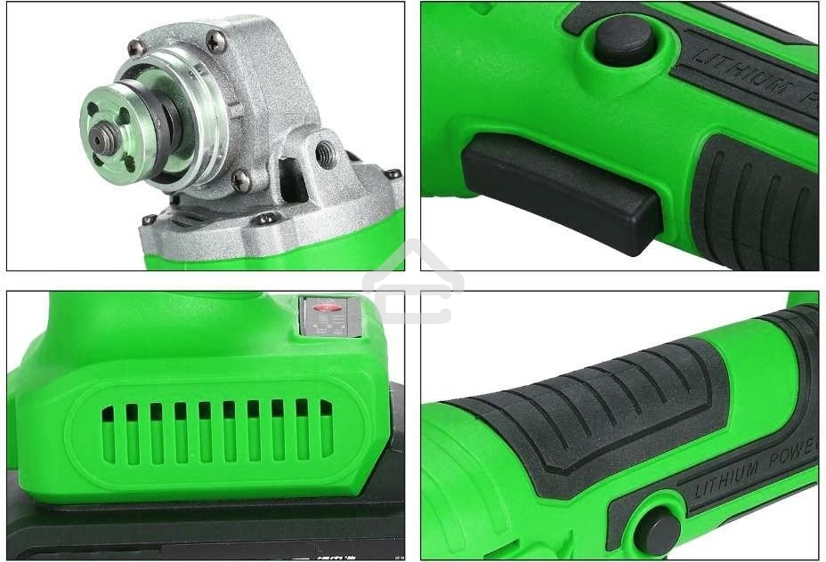 Углошлифовальная машина Zitrek AG 20 Pro 8000об/мин рез.шпин.:M14 d=125мм