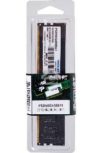 Оперативная память Patriot Signature, DDR5, 8GB (1x8 GB), 4800 MHz, CL40