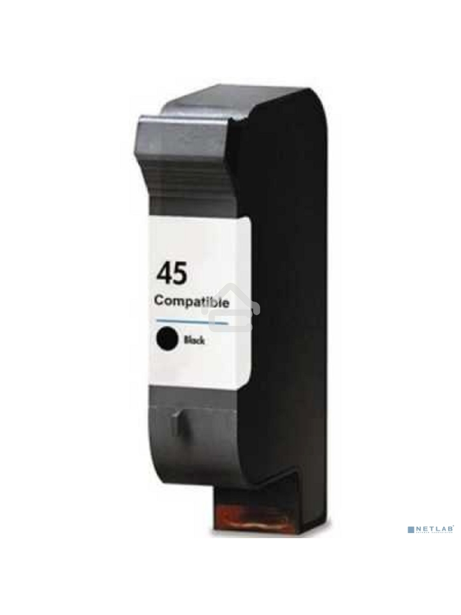 Картридж струйный HP №45 51645AE черный для HP DJ 7xxC/815C/880C/895C/9xxC/112xC/1220/6122/6127 (930стр.)