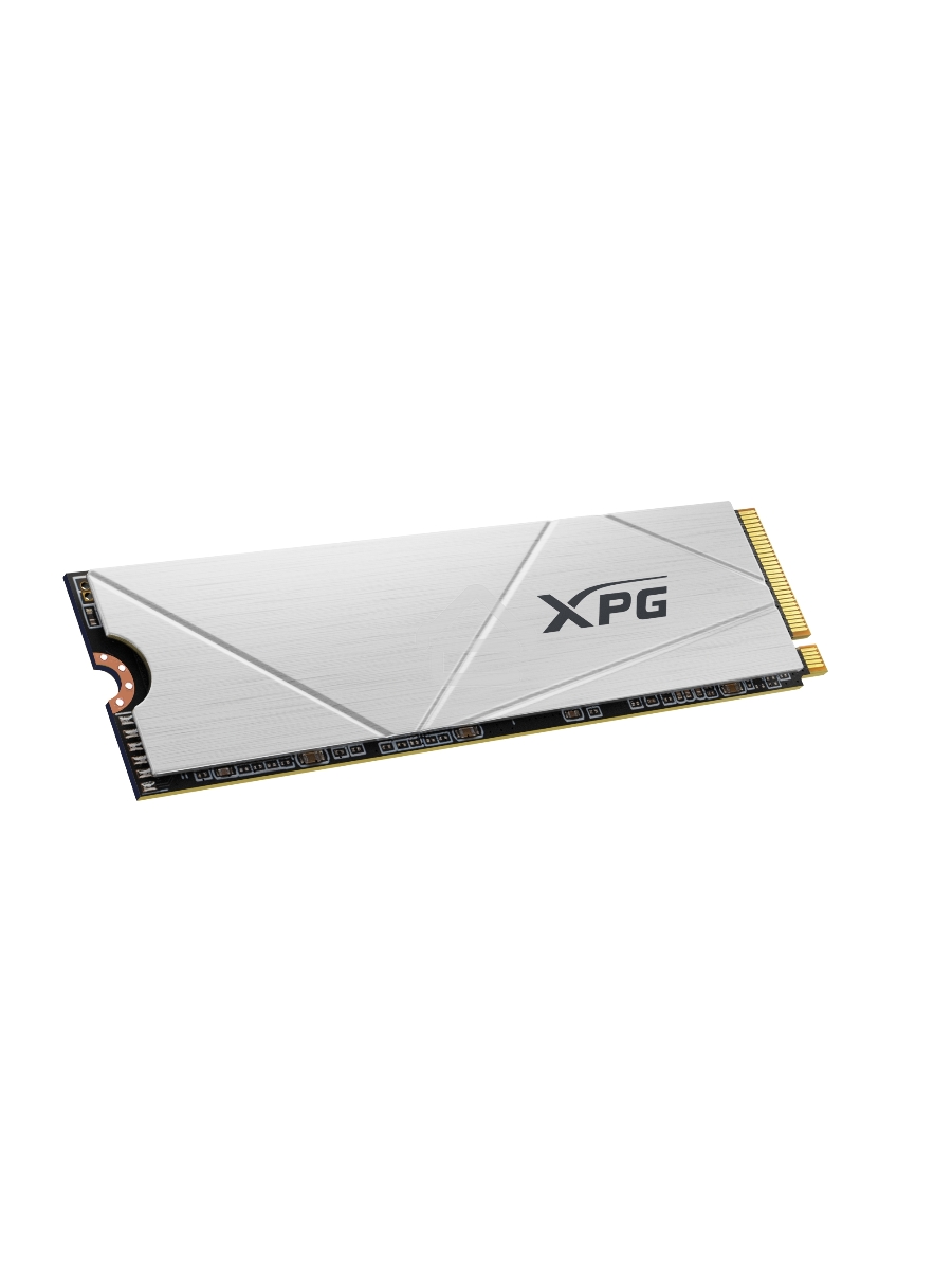 Накопитель SSD ADATA XPG GAMMIX S60, 2Tb, PCIe 4.0 x4, M.2 2280, NVMe, R/W 5000/4200, с радиатором