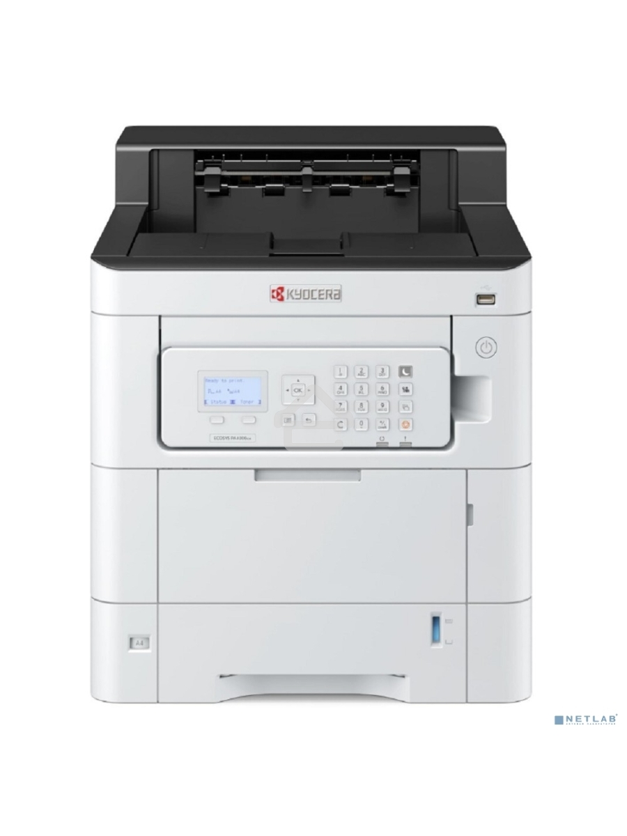 Принтер лазерный Kyocera ECOSYS PA4000cx (1102Z03NL0), A4, цветной, печ. 40 стр./мин., 1200x1200 dpi, Ethernet, USB