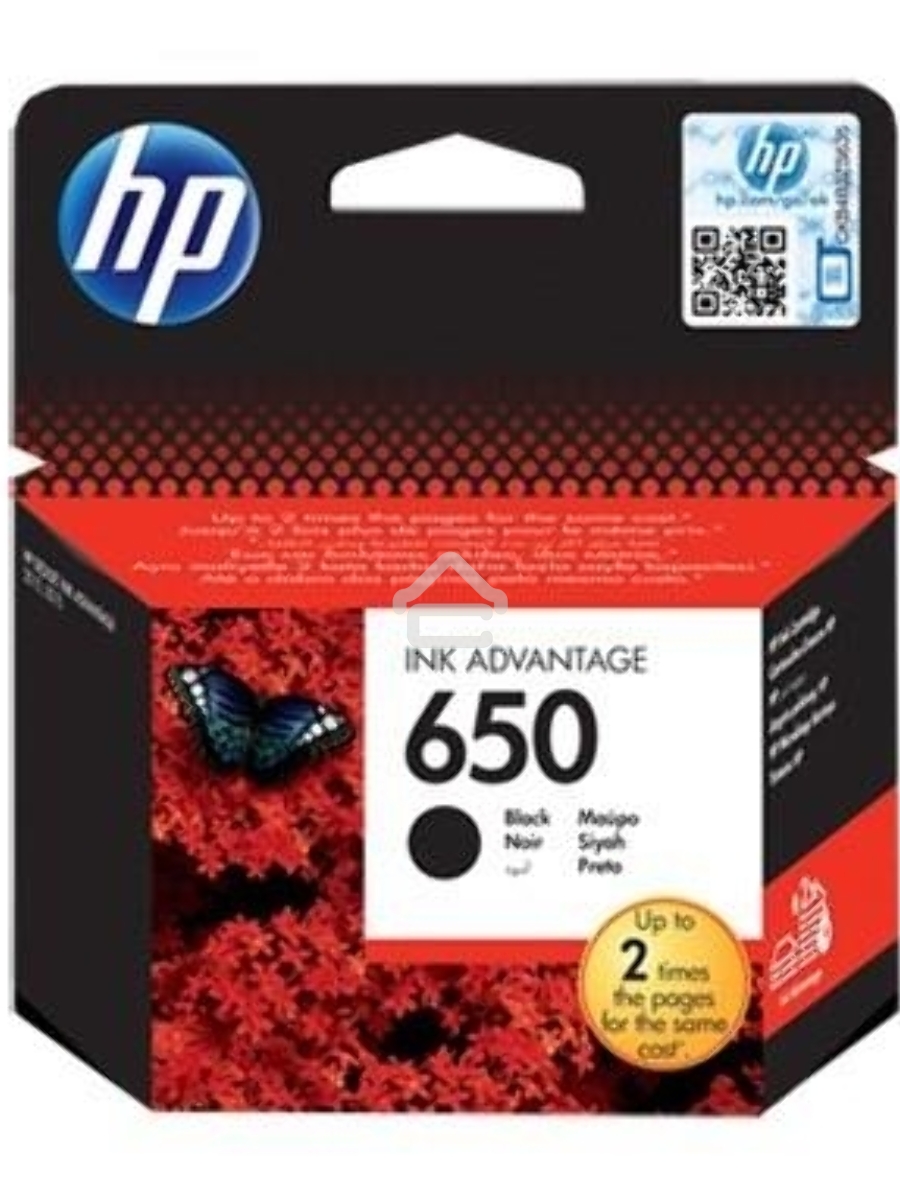 Картридж струйный HP 650 CZ101AE черный для HP DJ IA 2515